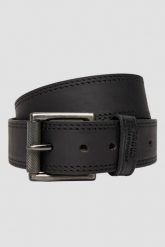 AERONAUTICA MILITARE Czarny skórzany męski pasek, Rozmiar L. Czarne paski Aeronautica Militare, bez wzorów, z materiału, eleganckie. W wyprzedaży za 269.99 zł.