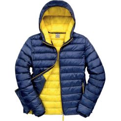 Kurtka puchowa męska Result Snowbird. Niebieskie kurtki RESULT, m, bez wzorów, z nylonu, bez kaptura. Za 217.65 zł.