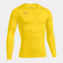 Longsleeve termoaktywny męski Joma Classic. Żółte bielizna termoaktywna Joma, m, bez wzorów, bez ramiączek. Za 129.99 zł.