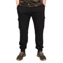 Spodnie Wędkarskie Dresowe Fox Lw Black Camo Combat Joggers. Czarne joggery i bojówki FOX, xl, bez wzorów, z dresówki, sportowe. Za 225.50 zł.