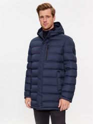 KARL LAGERFELD Kurtka puchowa 505028 534593 Granatowy Regular Fit. Niebieskie kurtki KARL LAGERFELD, m, bez wzorów, z puchu, bez kaptura. Za 1,759.00 zł.