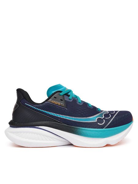 Saucony Buty do biegania Endorphin Azura S101329 Granatowy. Niebieskie buty do biegania Saucony, w ażurowe wzory, z materiału, bez zapięcia, do biegania. Za 699.99 zł.