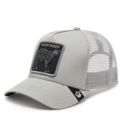 Czapka z daszkiem Goorin Bros. Szare czapki z daszkiem Goorin Bros, bez wzorów. Za 139.99 zł.