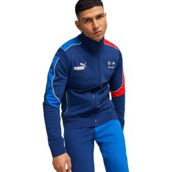 Kurtka Puma Bmw Mms Mt7 Sweat Jacket, Mężczyźni. Niebieskie kurtki Puma, m, bez wzorów, z bawełny, bez kaptura. Za 590.00 zł.