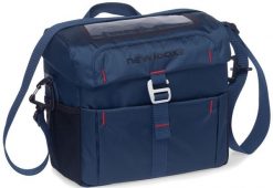 Rower - Torba na kierownicę VIGO. Niebieskie torby na ramię NEW LOOXS, bez wzorów, z materiału, na ramię, bez dodatków. Za 362.00 zł.