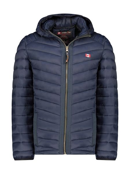 Canadian Peak Kurtka pikowana "Carliteak" w kolorze granatowym rozmiar: XL. Niebieskie kurtki Canadian Peak, xl, bez wzorów, bez kaptura. Za 191.88 zł.