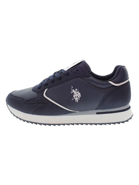 U.S. Polo Assn. Sneakersy w kolorze granatowym rozmiar: 43. Niebieskie buty sportowe casual U.S. Polo Assn., bez wzorów, bez zapięcia. Za 186.19 zł.