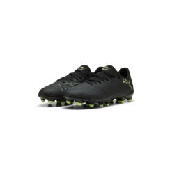 Buty piłkarskie męskie PUMA Future 8 Play FG/AG. Czarne buty do biegania Puma, bez wzorów, bez zapięcia, do biegania. Za 189.99 zł.