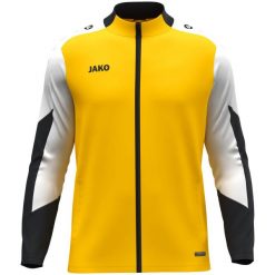 Kurtka poliestrowa unisex JAKO Dynamic. Żółte kurtki JAKO, xl, bez wzorów, z materiału, z kapturem. Za 174.25 zł.