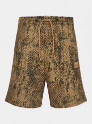 Alpha Industries Szorty sportowe Essentials 146363C Brązowy Regular Fit. Brązowe krótkie spodenki sportowe Alpha Industries, m, bez wzorów, z bawełny. Za 189.99 zł.