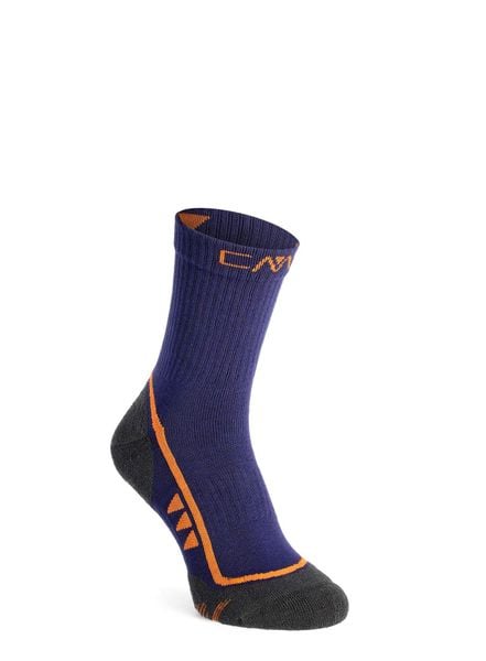 Skarpety CMP Trekking Sock SuperSoft 50 Mid. Niebieskie skarpety CMP, bez wzorów, z bawełny. Za 41.79 zł.
