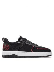 Hugo Sneakersy Kilian Tenn Knpu 50516952 Czarny. Czarne buty sportowe casual Hugo, bez wzorów, z materiału, bez zapięcia. Za 719.99 zł.
