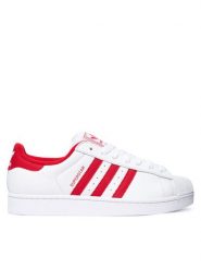 Adidas Sneakersy Superstar II IH9257 Biały. Białe buty sportowe casual Adidas, bez wzorów, ze skóry, bez zapięcia. Za 449.99 zł.