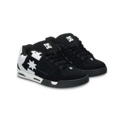 Buty DC DC COMMAND Czarny. Szare buty trekkingowe DC Shoes, bez wzorów, z materiału, bez zapięcia. Za 424.52 zł.