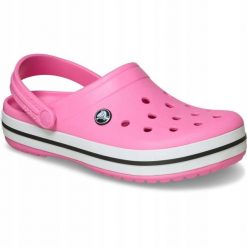 Chodaki Klapki Unisex Crocband 11016 Clog 38-39. Białe klapki Crocs, z materiału. Za 289.99 zł.