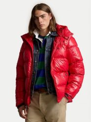 Polo Ralph Lauren Kurtka puchowa 710950912002 Czerwony Regular Fit. Czerwone kurtki Polo Ralph Lauren, m, bez wzorów, z puchu, bez kaptura. Za 1,189.00 zł.