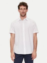Selected Homme Koszula 16092495 Biały Regular Fit. Białe koszule Selected Homme, m, bez wzorów, z bawełny, bez kołnierzyka, bez ramiączek. Za 99.99 zł.