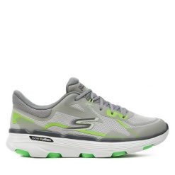 Buty do biegania Skechers. Szare buty do biegania Skechers, bez wzorów, bez zapięcia, do biegania. Za 269.99 zł.