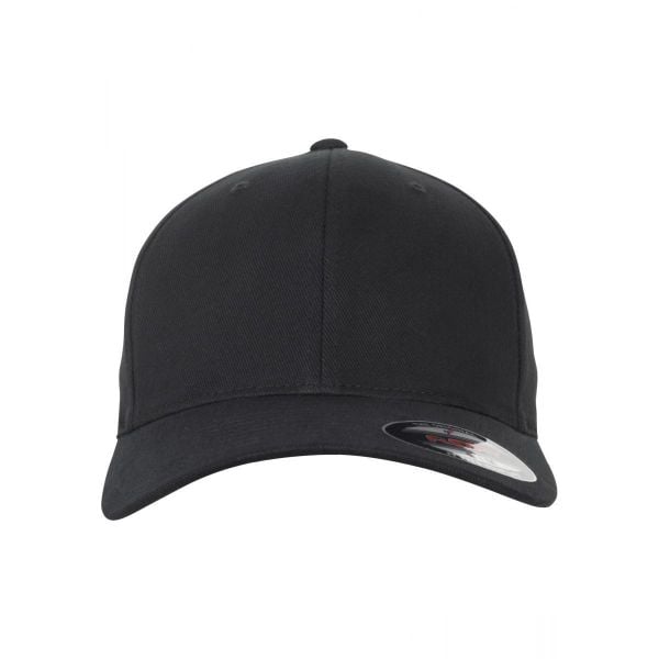 Czapka Flexfit bruhed twill. Niebieskie czapki z daszkiem FLEXFIT, bez wzorów, z bawełny. Za 75.90 zł.