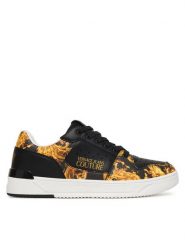 Versace Jeans Couture Sneakersy 80YA3SJ4 Czarny. Czarne buty sportowe casual Versace Jeans Couture, bez wzorów, z jeansu, bez zapięcia. Za 1,029.00 zł.