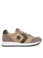 Converse Sneakersy Omega Trainer Suede A16042C Brązowy. Brązowe buty sportowe casual Converse, bez wzorów, ze skóry, bez zapięcia. Za 349.99 zł.