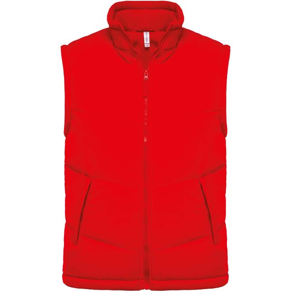 Kurtka puchowa bez rękawów Kariban Doublé Polaire. Czerwone kurtki KARIBAN, m, bez wzorów, z puchu, bez kaptura. Za 218.00 zł.