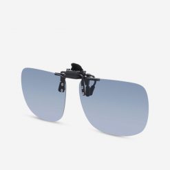Nakładka na okulary korekcyjne - MH CLIP 120 - polaryzacyjna kategoria 3. Szare okulary przeciwsłoneczne QUECHUA. Za 49.99 zł.