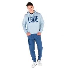 Męska bluza z kapturem Leone 1947 Apparel. Brązowe bluzy LEONE 1947 APPAREL, l, bez wzorów, z tkaniny, z kapturem. W wyprzedaży za 139.75 zł.