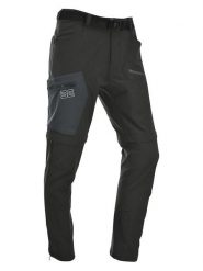 Maul Sport Spodnie funkcyjne Zipp-Off "Eiger ultra" w kolorze czarno-antracytowym rozmiar: 32. Czarne spodnie treningowe długie Maul Sport, bez wzorów, z materiału. Za 170.87 zł.