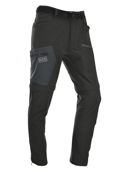 Maul Sport Spodnie funkcyjne Zipp-Off "Eiger ultra" w kolorze czarno-antracytowym rozmiar: 46. Czarne spodnie treningowe długie Maul Sport, bez wzorów, z materiału. Za 279.95 zł.