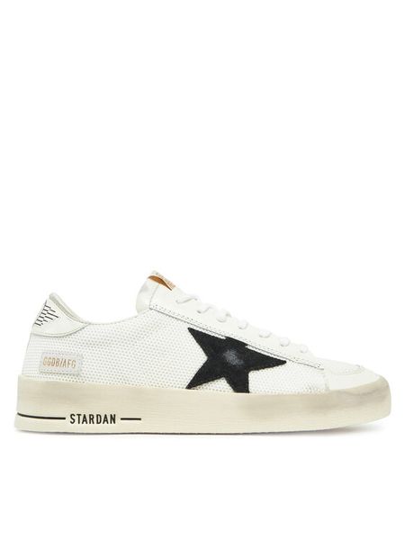 Golden Goose Sneakersy Stardan Gambetto Unico GMF00328.F003028.10283 Biały. Białe buty sportowe casual GOLDEN GOOSE, bez wzorów, z materiału, bez zapięcia. Za 1,819.00 zł.