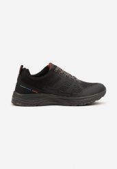 Ciemnoszare Buty Sportowe Sneakersy z Perforacją Ziraline. Szare buty sportowe casual Born2be, bez wzorów, bez zapięcia. W wyprzedaży za 87.99 zł.