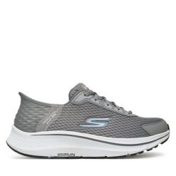 Buty do biegania Skechers. Szare buty do biegania Skechers, bez wzorów, bez zapięcia, do biegania. Za 319.99 zł.