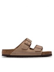 Birkenstock Klapki Arizona Bs 0552811 Szary. Brązowe klapki Birkenstock, z nubiku. Za 599.99 zł.