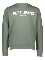 Pepe Jeans Bluza w kolorze zielonym rozmiar: L. Zielone bluzy Pepe Jeans, l, bez wzorów, z bawełny, bez kaptura. Za 131.12 zł.
