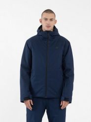 4F Kurtka narciarska 4FAW23TTJAM305 Granatowy Regular Fit. Niebieskie kurtki narciarskie i snowboardowe 4F, m, bez wzorów, z syntetyku, narciarskie. Za 399.99 zł.