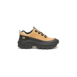 Buty do chodzenia męskie Caterpillar Intruder Galosh Waterproof. Brązowe buty sportowe casual CATerpillar, bez wzorów, z materiału, bez zapięcia. Za 703.00 zł.