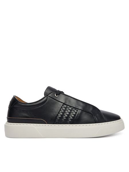 BOSS Sneakersy Gary 50555667 Czarny. Czarne buty sportowe casual Boss, bez wzorów, ze skóry, bez zapięcia. Za 1,444.99 zł.