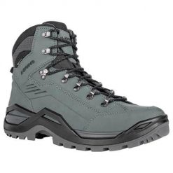 Buty trekkingowe męskie Lowa Renegade Evo Mid Gtx. Szare buty trekkingowe Lowa, bez wzorów, z materiału, za kostkę, bez zapięcia. Za 1,029.00 zł.