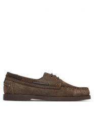 Gant Półbuty 33633401 Brązowy. Brązowe eleganckie półbuty GANT, bez wzorów, ze skóry, bez obcasa, bez zapięcia. Za 629.99 zł.
