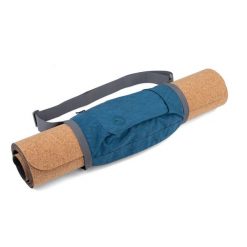 Torba na matę Bodhi Roll'n Go Mini. Niebieskie torby na ramię BODHI, bez wzorów, z materiału, na ramię, bez dodatków. Za 79.99 zł.