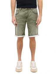 Męskie Szorty Mustang Style Chicago Shorts Z Ivy Green 1016351 6421. Zielone szorty Mustang, m, bez wzorów, z jeansu. Za 159.99 zł.