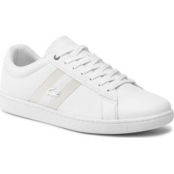 Półbuty LACOSTE - Carnaby Evo 119 5 Sma 7-37SMA001221G Wht/Wht. Eleganckie półbuty LACOSTE. W wyprzedaży za 299.00 zł.