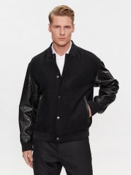 Boss Kurtka bomber Motiver1 50499589 Czarny Regular Fit. Czarne kurtki Boss, m, bez wzorów, z wełny, bez kaptura. Za 2,299.00 zł.
