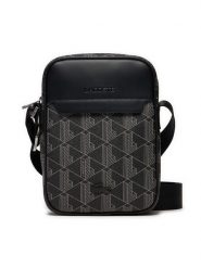 Lacoste Saszetka NH4410LX Czarny. Czarne torby na ramię LACOSTE, bez wzorów, ze skóry, bez dodatków. Za 569.99 zł.