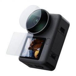 Zestaw szkieł hartowanych Telesin dla DJI Osmo Action 6 (Obiektyw + ekran). Zegarki sportowe TELESIN. Za 20.00 zł.