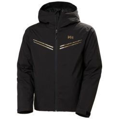 Kurtka narciarska Helly Hansen Alpine Insulated. Czarne kurtki narciarskie i snowboardowe Helly Hansen, m, bez wzorów, narciarskie. Za 1,153.00 zł.