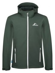 Westfjord Kurtka softshellowa "Edfjall" w kolorze ciemnozielonym rozmiar: L. Zielone kurtki outdoor i hardshell Westfjord, l, bez wzorów, z polaru, bez kaptura. Za 206.42 zł.