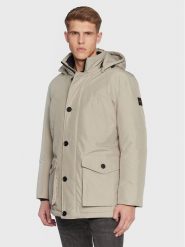 Boss Kurtka zimowa Osiass 50477966 Beżowy Regular Fit. Brązowe kurtki Boss, na zimę, m, bez wzorów, z syntetyku, bez kaptura. Za 1,179.00 zł.