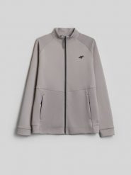 4F Bluza treningowa regular bez kaptura męska - szara L. Szare bluzy 4F, l, bez wzorów, bez kaptura. Za 199.99 zł.